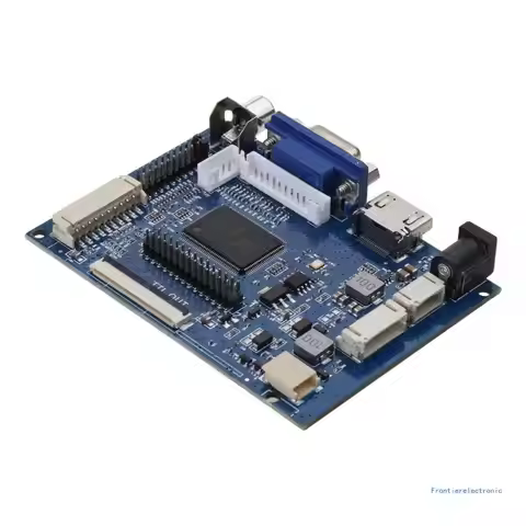 LCD Display TTL LVDS Controller Board HDMI-compatible VGA 2AV 50PIN for AT070TN90 92 94 Support Auto