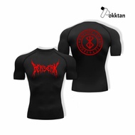 Compression Shirt Short Sleeve Berserk V3 / Tight Compression Sports Shirt Short Sleeve Berserk V3