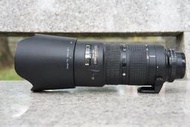 NIKON AF 80-200mm f/2.8D ED ( 自動對焦鏡頭 )+花瓣型遮光罩