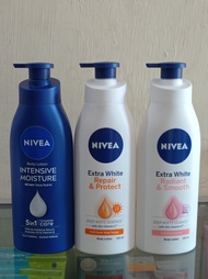NIVEA Body Lotion Ukuran Besar 380 / 400 ml Botol Pump  - Handbody Hanbody Hand Body Handbodi Nivea