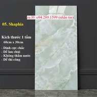 10 Tấm ốp tường PVC vân đá 30x60 có sẵn keo Miếng dán tường giả đá cao cấp giả gạch men giá rẻ