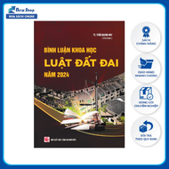 Sách - Bình Luận Khoa Học - Luật Đất Đai Năm 2024 (DH) - Newshop