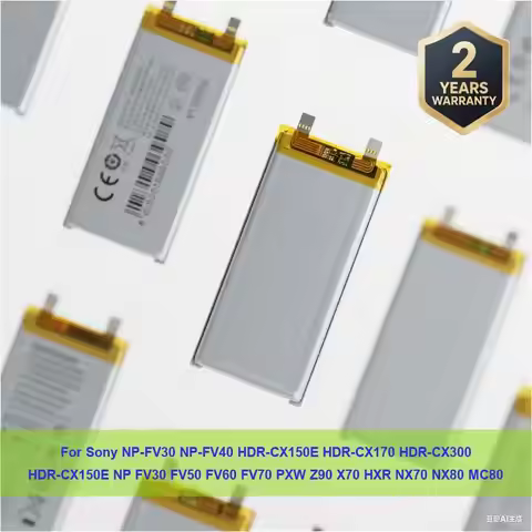 Battery For Sony NP-FV30 NP-FV40 HDR-CX150E HDR-CX170 HDR-CX300 HDR-CX150E NP FV30 FV50 FV60 FV70 PX