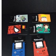 Anime Wallet tanjiro , kakashi ,naruto , mario , spiderman and gameboy for red and blue colour