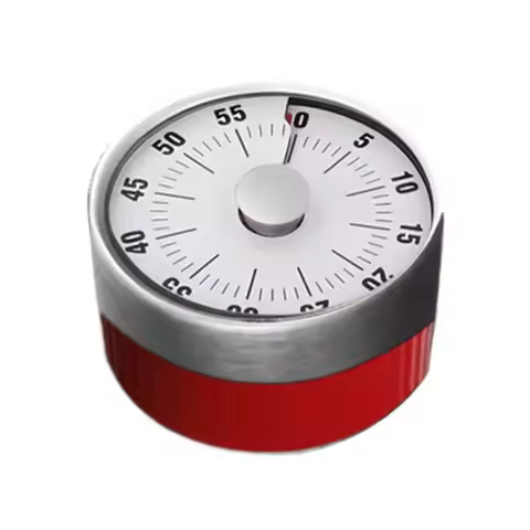Mechanical Desk Timer Magnetic Stand Back Manual Countdown Timer Mechanical Kitchen Timer for Home C