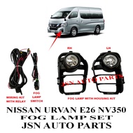 J106S01 FOG LAMP SET NISSAN URVAN E26 NV350 PRICE FOR SET