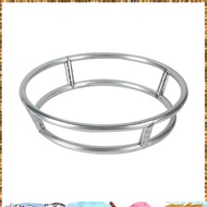 1 Piece Wok Stainless Steel Wok Ring Pot Rack Burner Grate Replacement Wire Insulated Pot Mat Stand 