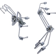 HOLDWELL Fuel Supply Tube Set 3976433 3976434 Compatible with Cummins Engine 6L ISLE 6L8.9 L8.9 ISL 