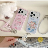 For iPhone 16 Pro Max Case TPU Pendant Phone Case For iPhone 17 Pro Max 16 15 Cover 手机壳 Aesthetic Ko
