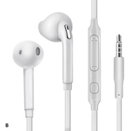Earphones For Samsung S6/S7 Edge Phone Remote Tuning Subwoofer With Microphone 3.5mm Stereo Jack In-Ear Wired Sports Headset