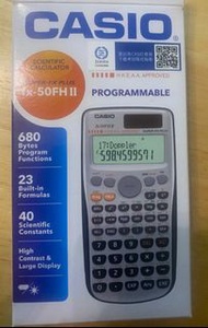 全新Casio 50FH計數機