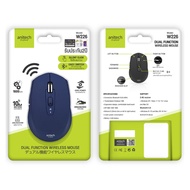 เมาส์ไร้สาย Anitech Bluetooth and Wireless Mouse W226