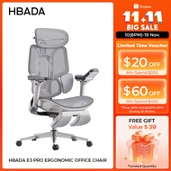 (Ready Stock)Hbada E3/E3 Pro Ergonomic Office Chair with Dynamic Lumbar Support, Adjustable Headrest
