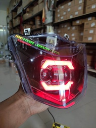 DAYMAKER LAMPU BEAT ESP BEAT STREET 2016 2017 2018 2019 SENJA BIRU 2 LENSA LAMPU TEMBAK BEAT