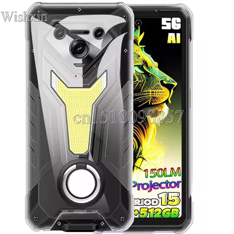 Case for Ulefone Armor 34 Pro Ring Holder Shockproof Soft TPU Kickstand Cover for Ulefone Armor 34 P