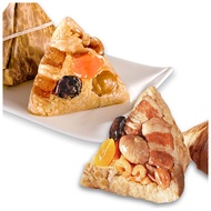 【呷七碗】頂級北部粽+台灣傳統北粽12入組_端午節肉粽(6入/包)