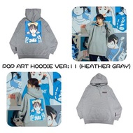 OVERPRINT ART HOODIE VER:11 (HEATHER GRAY)