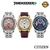 [NEW] Citizen Calendrier Moon Phase Eco Drive Watch BU0088-51H / BU0080-52X / BU0082-06P - 3 Years W