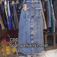 rok levis terbaru jins span panjang. Istimewa kancing