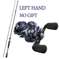 คันเบ็ดคิงคอง สีม่วง HAIYI FISHING คุณภาพสูง ปลายนกอินทรี ทำจากโลหะทองเหลือง แผงเกียร์ มาใหม่ ขายร้อ