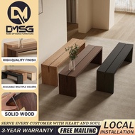 DMSG Solid Wood Long Bench Home Bench Bed End Bench Entrance Shoe Bench Sofa Bench Office Dining Ben