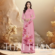 Thai Tuan Ao Dai Fabric - Antibacterial Printed Ao Dai Fabric Size 1m5 x 2m1 ASBR533-MC3