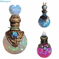DWAYNE Moon Magic Potion, Victorian Medieval Cosplay Witch Glass Ball, Round Flask Potion Bottle Aur