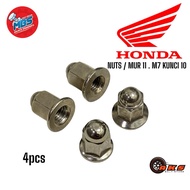 Cod best sellerNUTS / NUT CAP 11 M7 KEY 10 NUT BOLT EXHAUST HEAD HONDA GENIO PCX SUPRA GRAND DSBBEAT