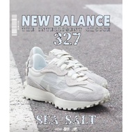 NEW BALANCE NB 327 SERIES VINTAGE FASHION CASUAL SHOES SNEAKERS MS327LAB for men and women Beige white 2YAG