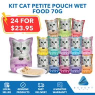 Kit Cat Petite Pouch Wet Cat Food Grain Free 70g
