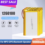 / /1260100 Lithium Polymer Battery 3.7V 10000mAh High Energy Density for Power Banks.