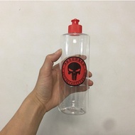 28/410 Caliber Transparent Plastic Bottle 500ml Thickened PET Car Beauty Potion Packing Dilution Bot
