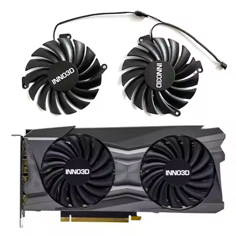 Brand new 85MM 4PIN CF-12915S RTX3050 3060TI GPU fan for Inno3D GeForce RTX3070 RTX3060Ti RTX 3060 R