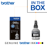 Original Brother BTD60BK Black Ink 108.8ML BT5000 Ink Bottle DCP-T426W T226 T520 T820DW T510 T710 22