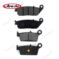 Arashi Organic Front Rear Brake Pads For HONDA XR 400 M XR400M Supermotard 2006 2007 2008 Motorcycle