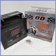 ⊙ ⏺️ OD BATTERY 12N9-BS FOR BARAKO175