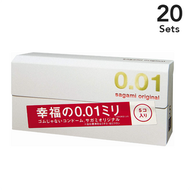 Sagami Original 0.01 Condoms, 20-Pack