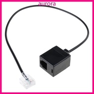 Aur Universal RJ45 To RJ11 Cable Adapter Convert Networking Connection To Telephone RJ11 Female to R