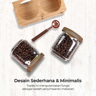 ANDEASTR Airtight Glass Food Storage Jar - SL01