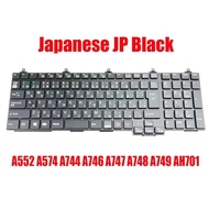 Japanese JP JA Laptop Keyboard For Fujitsu For Lifebook A574 A744 A746 A747 A748 Cp634637-01 Mp-10P3