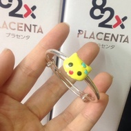 9999 standard silver kitty cat bracelet