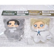 再版 預訂 8月 Ensky 10.5cm Chimikemo mascot Key Chian 動物 匙扣 掛飾 Plush Doll 毛公仔 進擊的巨人 Shingeki no Kyojin At