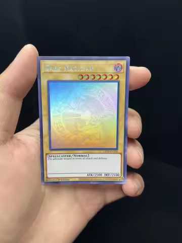 Yu Gi Oh! Ghosts From the Past Dark Magician GFTP-EN128 Holographic Rare/HR TCG DIY Customize Game C