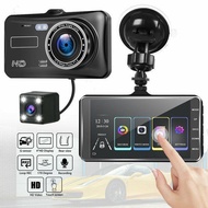 [Diutamakan] DVR kotak hitam kereta rentas sempadan dengan skrin sentuh 2.5D 4-inci definisi tinggi,