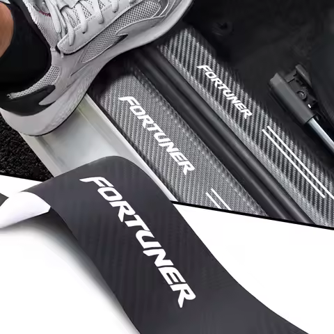 4pcs Car threshold Car sticker car accessories for toyota fortuner