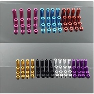 MINI 4WD ALUMINUM SPACER SET 1.5mm/3mm/6mm/12mm each 4 pcs