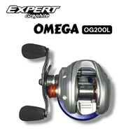 EXPERT GRAPHITE OMEGA OG200L (LEFT HANDLE) BC REEL (MESIN PANCING)