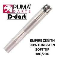 TUNGSTENS SOFT TIP DART - 18G/20G EMPIRE ZENITH 90% TUNGSTEN SOFT DARTS (ARROW DART LEMBUT)