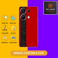 Garskin Skin Case Sticker poco M6 pro 4G fullbody or Backonly - dual tone Code - w4px