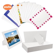30 Pack Photo Frames Paper Picture Frames Standing White Cardboard Photo Frames for 4 X 6Inch Photos
